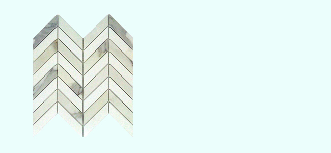 Calacatta and Thassos White Marble Tile