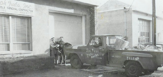 Picture of an early Fuda Tile Store